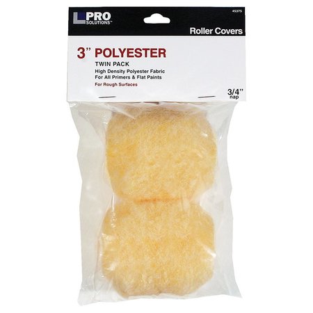 PRO SOLUTIONS 3 in. Poly Cover 3/4 in. 2Pk 45375